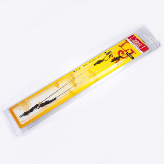 Поводки стальные LUCKY JOHN JERK LEADER 45Кг 30См 2Шт. 7016-300 Поводки стальные LUCKY JOHN JERK LEADER 45Кг 30См 2Шт. 7016-300