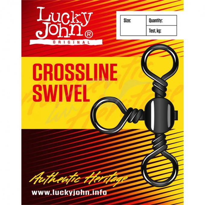 Вертлюги трехсторонние LUCKY JOHN CROSLINE 006 7Шт. LJ5008-006 Вертлюги трехсторонние LUCKY JOHN CROSLINE 006 7Шт. LJ5008-006