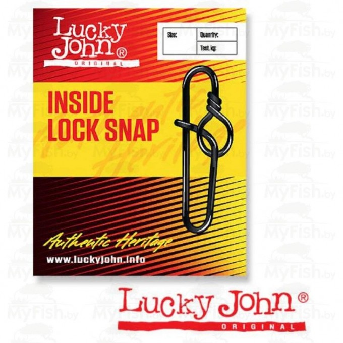Застежки LUCKY JOHN INSIDELOCK 002 5Шт. LJ5060-002 Застежки LUCKY JOHN INSIDELOCK 002 5Шт. LJ5060-002