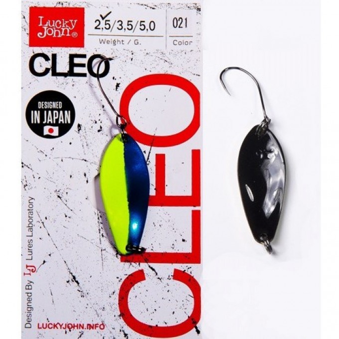 Блесна колеблющаяся LUCKY JOHN CLEO 3,5 г, цвет 021 LJCL35-021 Блесна колеблющаяся LUCKY JOHN CLEO 3,5 г, цвет 021 LJCL35-021