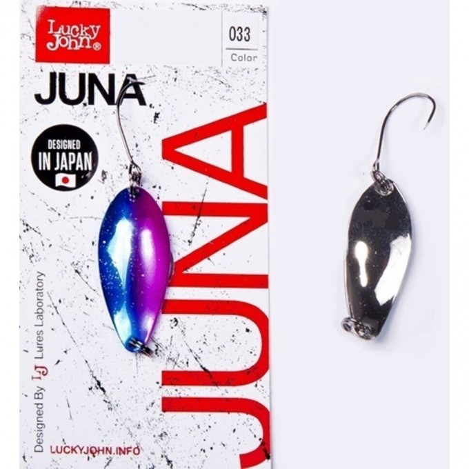 Блесна колеблющаяся LUCKY JOHN JUNA 3,5 г, цвет 033 LJJU35-033 Блесна колеблющаяся LUCKY JOHN JUNA 3,5 г, цвет 033 LJJU35-033