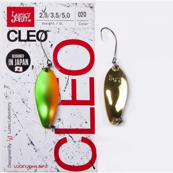 Блесна вращающаяся LUCKY JOHN CLEO 2,5 г, цвет 020 LJCL25-020 Блесна вращающаяся LUCKY JOHN CLEO 2,5 г, цвет 020 LJCL25-020