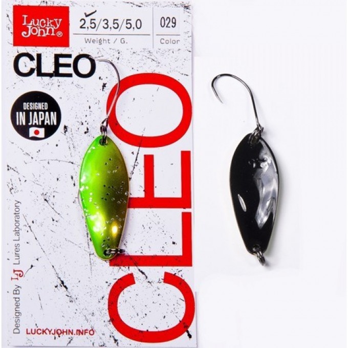 Блесна вращающаяся LUCKY JOHN CLEO 2,5 г, цвет 029 LJCL25-029 Блесна вращающаяся LUCKY JOHN CLEO 2,5 г, цвет 029 LJCL25-029