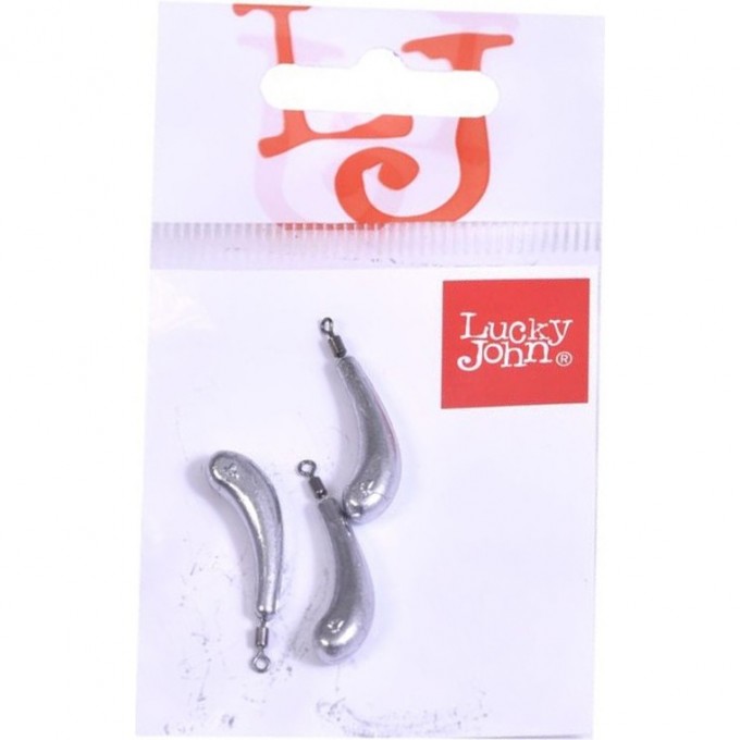 Груза LUCKY JOHN DROP SHOT BANANA 4г 3шт LJDB-004 Груза LUCKY JOHN DROP SHOT BANANA 4г 3шт LJDB-004