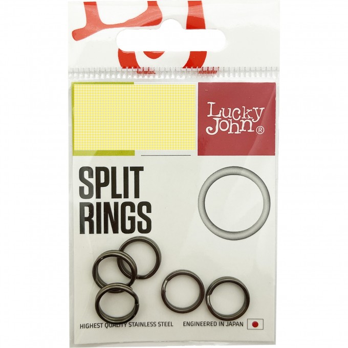 Кольца заводные LUCKY JOHN PRO SERIES SPLIT RINGS 04.6Мм/04Кг 10Шт. LJP5117-001 Кольца заводные LUCKY JOHN PRO SERIES SPLIT RINGS 04.6Мм/04Кг 10Шт. LJP5117-001