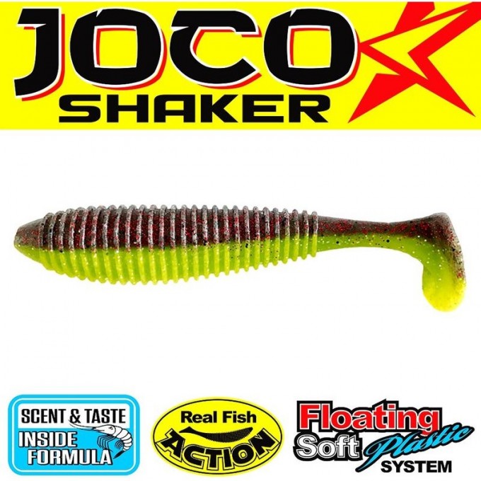 Виброхвост LUCKY JOHN JOCO SHAKER 4.5in (11,43 см), цвет t44 3шт 140303-T44 Виброхвост LUCKY JOHN JOCO SHAKER 4.5in (11,43 см), цвет t44 3шт 140303-T44