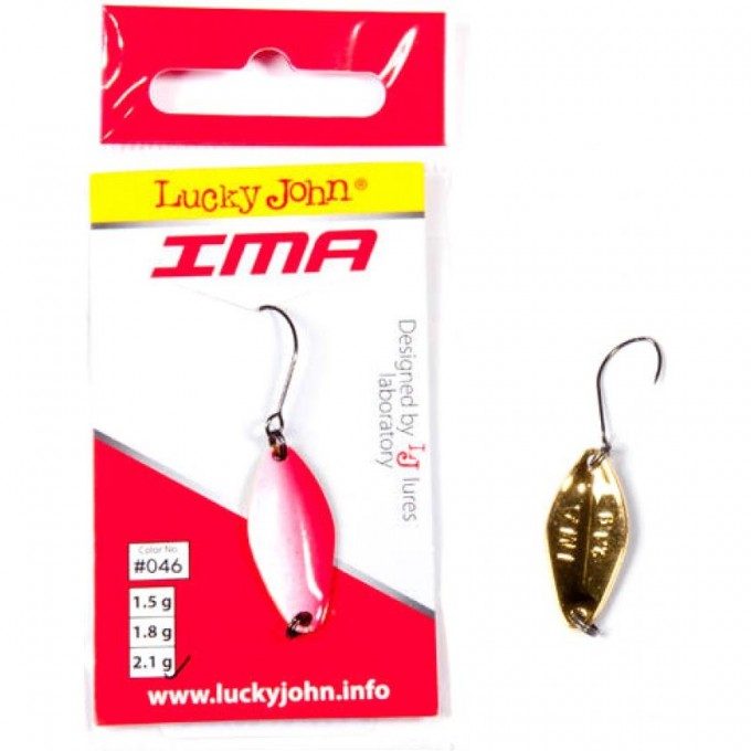 Блесна колеблющаяся LUCKY JOHN IMA 1,8 г, цвет 046 151018-046 Блесна колеблющаяся LUCKY JOHN IMA 1,8 г, цвет 046 151018-046