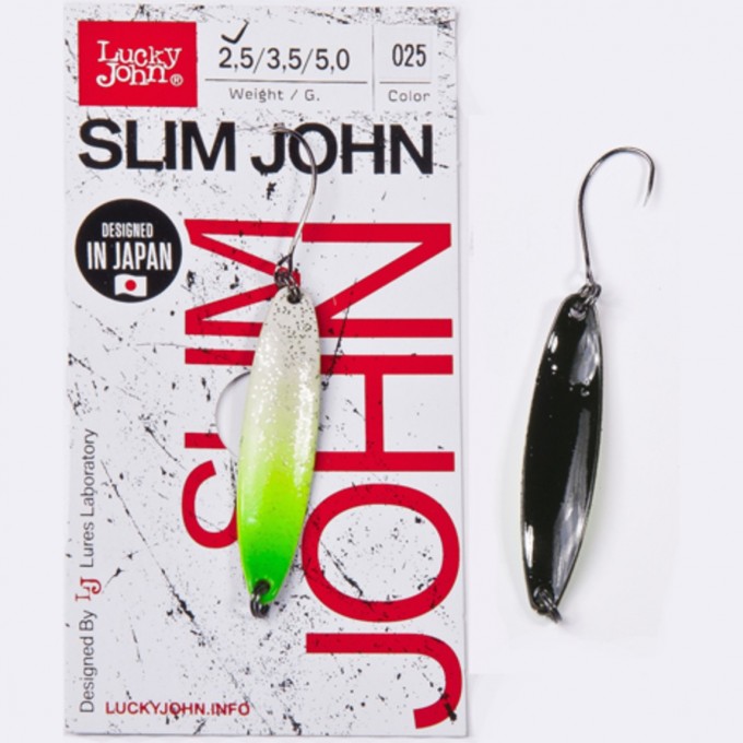 Блесна колеблющаяся LUCKY JOHN SLIM JOHN 5 г, цвет 029 LJSJ50-029 Блесна колеблющаяся LUCKY JOHN SLIM JOHN 5 г, цвет 029 LJSJ50-029