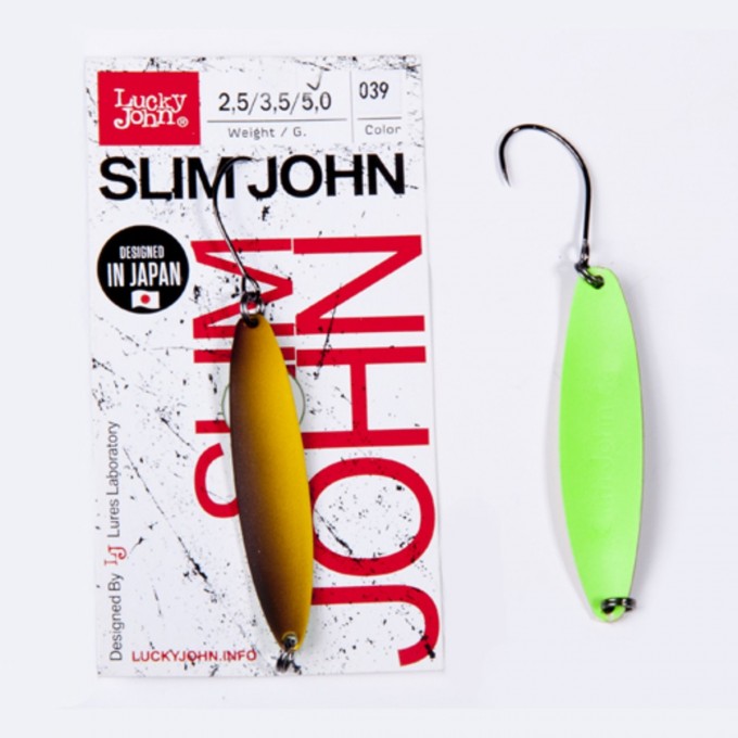 Блесна колеблющаяся LUCKY JOHN SLIM JOHN 5 г, цвет 039 LJSJ50-039 Блесна колеблющаяся LUCKY JOHN SLIM JOHN 5 г, цвет 039 LJSJ50-039