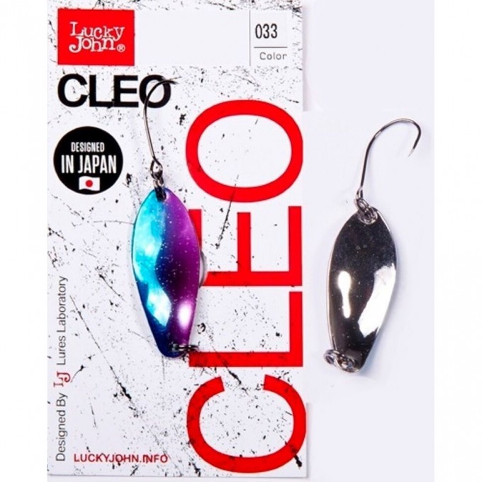 Блесна вращающаяся LUCKY JOHN CLEO 2,5 г, цвет 033 LJCL25-033 Блесна вращающаяся LUCKY JOHN CLEO 2,5 г, цвет 033 LJCL25-033