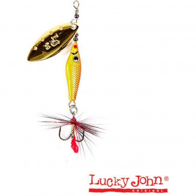 Блесна вращающаяся LUCKY JOHN TRIAN BLADE LONG 6 г, цвет 001 LJTBL6-001 Блесна вращающаяся LUCKY JOHN TRIAN BLADE LONG 6 г, цвет 001 LJTBL6-001