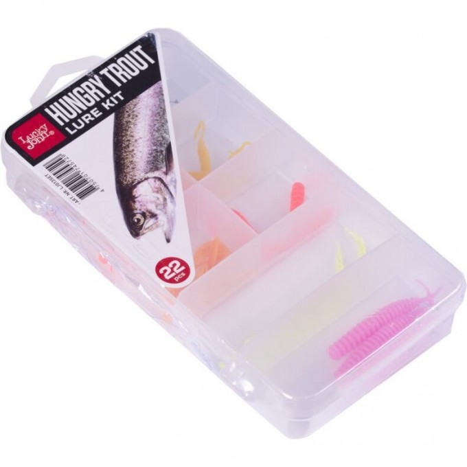Набор силиконовых приманок LUCKY JOHN HUNGRY TROUT SET LJ013SET Набор силиконовых приманок LUCKY JOHN HUNGRY TROUT SET LJ013SET