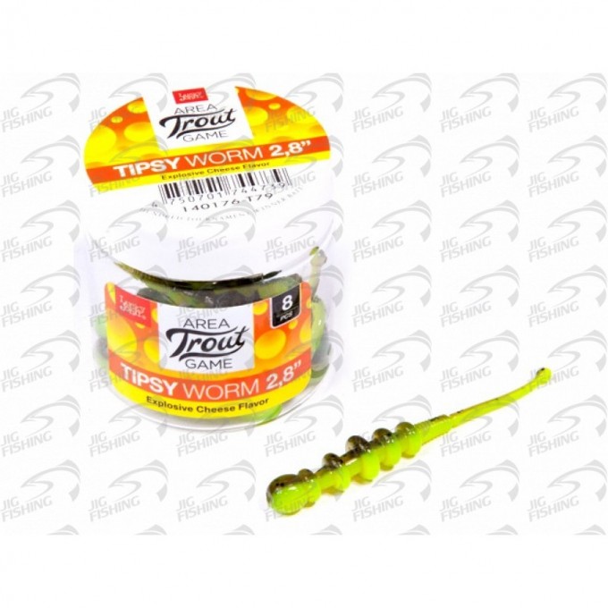 Слаги съедобные искусственные LUCKY JOHN PRO SERIES TIPSY WORM 2,3 in (58 мм), цвет T79, 12 шт 140175-T79 Слаги съедобные искусственные LUCKY JOHN PRO SERIES TIPSY WORM 2,3 in (58 мм), цвет T79, 12 шт 140175-T79
