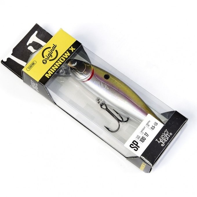 Воблер суспендер LUCKY JOHN ORIGINAL MINNOW X 10 см, цвет a03 LJO0810SP-A03 Воблер суспендер LUCKY JOHN ORIGINAL MINNOW X 10 см, цвет a03 LJO0810SP-A03