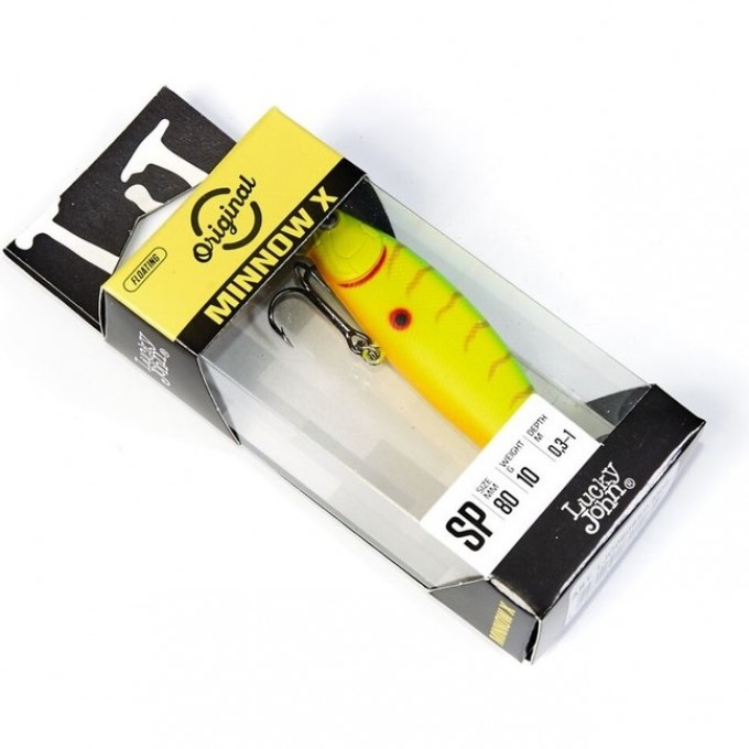 Воблер суспендер LUCKY JOHN ORIGINAL MINNOW X 10 см, цвет m06 LJO0810SP-M06 Воблер суспендер LUCKY JOHN ORIGINAL MINNOW X 10 см, цвет m06 LJO0810SP-M06